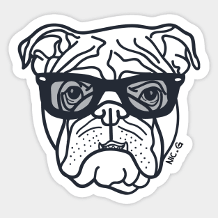 Bulldog Sticker